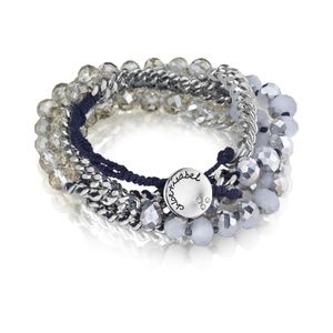 Bead + Chain Multi-Wrap Bracelet